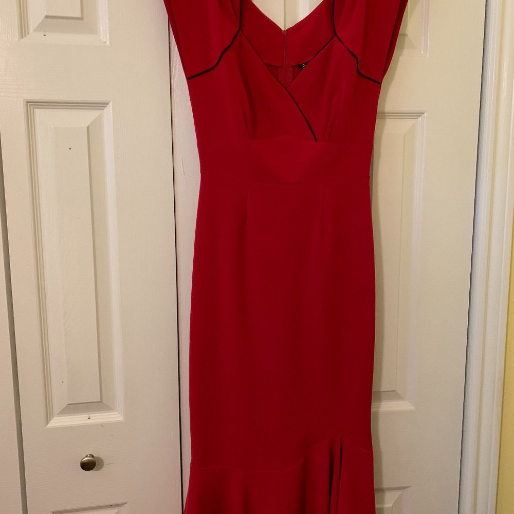 Stop Staring Red Dress Medium
